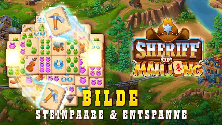 Sheriff of Mahjong: Paar-Match screenshot
