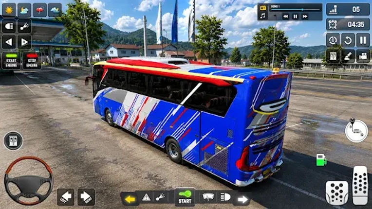 Bus Driving Simulator Bus Game screenshot