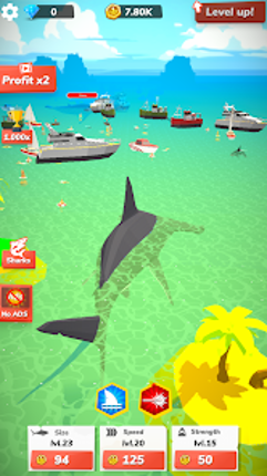 Idle Shark World - Tycoon Game Image