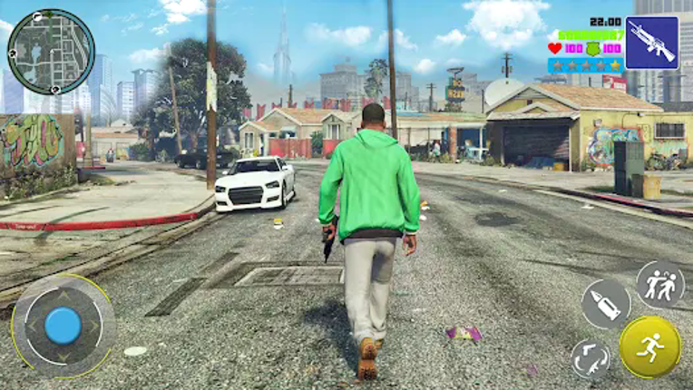 Grand Gangster: Rope hero City screenshot