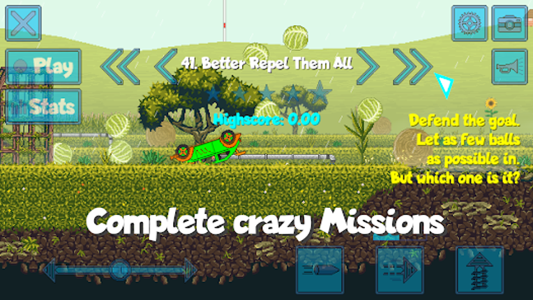 Pixel Boost League - 2D Rocket Image