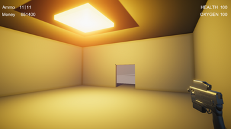 Untitled parkour shooter game screenshot