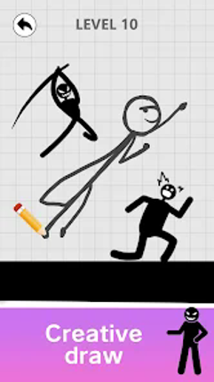 Save Stickman: Brain Draw Line screenshot