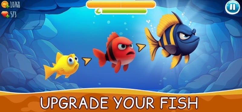 Hungry Ocean: Fish Eater Game screenshot