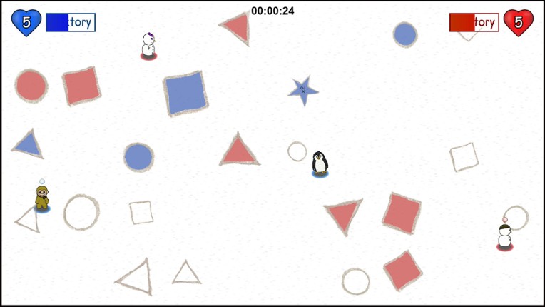 Joey and Penguin's 2 Player Adventure screenshot