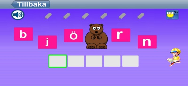 Lär dig läsa svenska screenshot