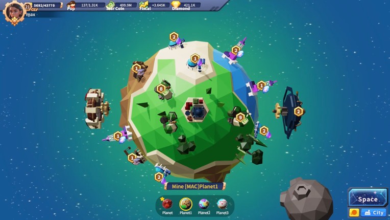 Let's Build Wonders: Galaxy screenshot