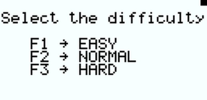 LINE UP! - A game for the CASIO fx-9860GII Image
