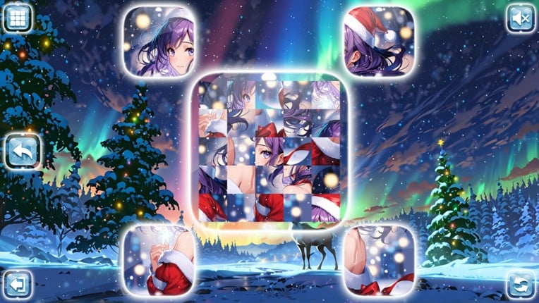 Lovely Anime Puzzle: Christmas screenshot