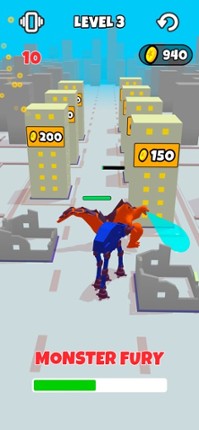 Merge Monster 3D Image