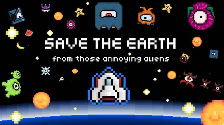 Save the Earth from those annoying Aliens Image