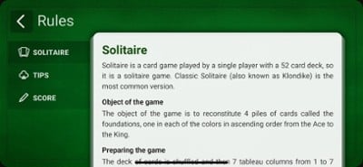 Solitaire (Klondike) + Image