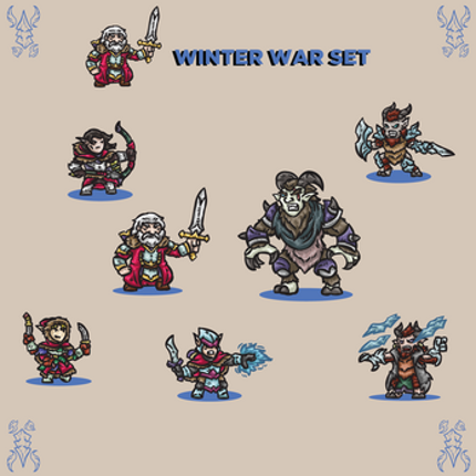 Winter War Paper Mini set screenshot