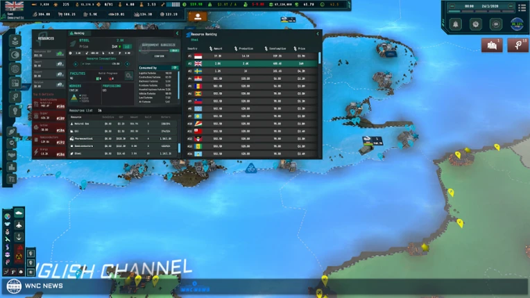 World Warfare & Economic screenshot