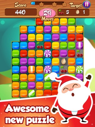 Christmas Match 3 - Blast All Santa Candy screenshot