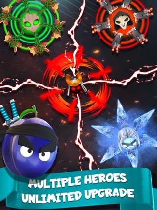 Crazy Fruits - Spinning blades screenshot