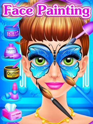 Crazy Slumber Party - Makeup, Face Paint, Dressup, Spa and Makeover - Girls Beauty Salon Games screenshot