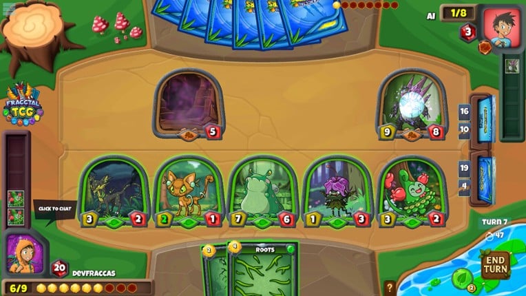 Fracctal TCG screenshot