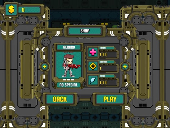 Future Shooter 2D screenshot