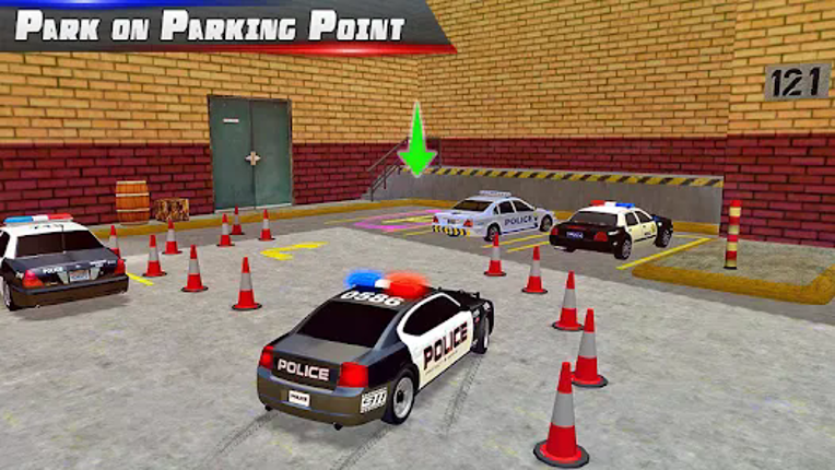Police Car Park City Highway screenshot
