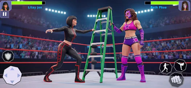 Bad Girls Wrestling Game screenshot