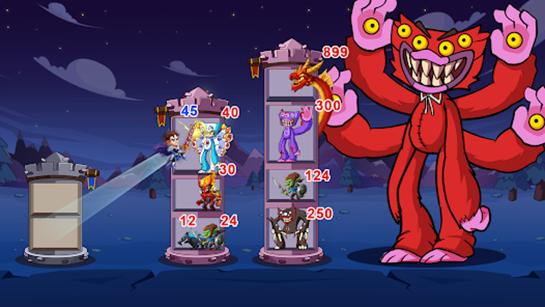 Hero Tower Wars - Merge Puzzle screenshot