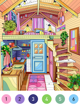 House Color - Paint by number screenshot