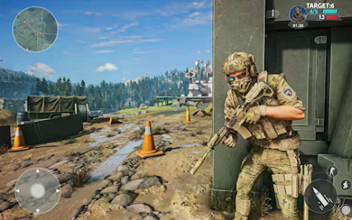 War Commando Gun Shooting Game screenshot