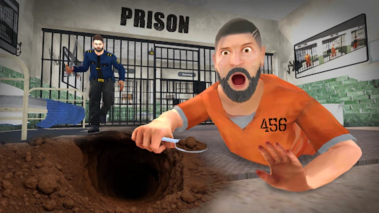 Prison Escape Journey 3D Image