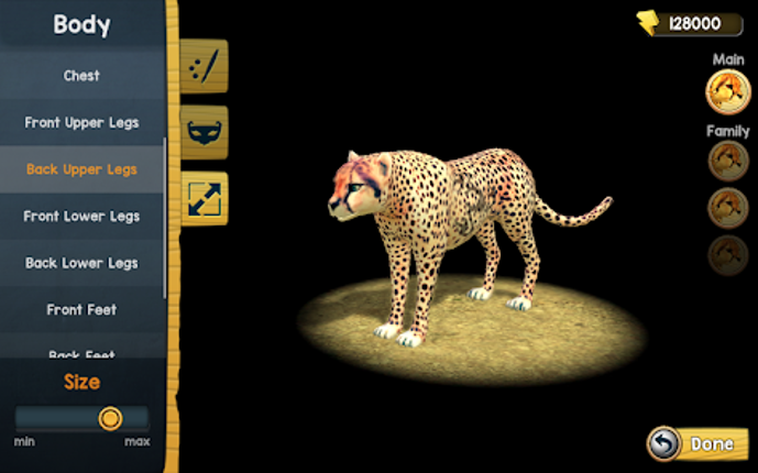 Wild Cheetah Sim 3D Image