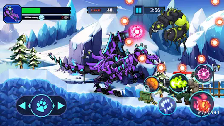 Mech Dinosaur War Image