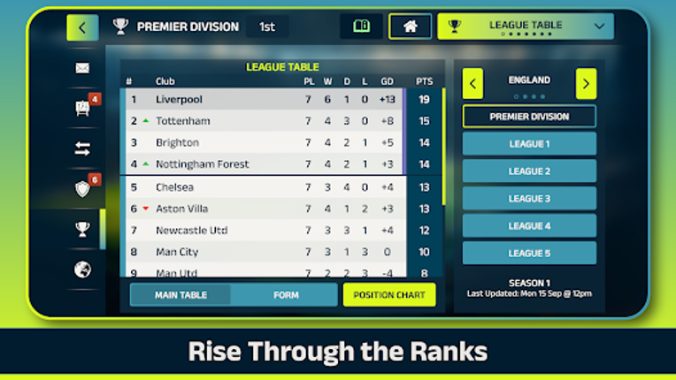 Football Club Manager screenshot