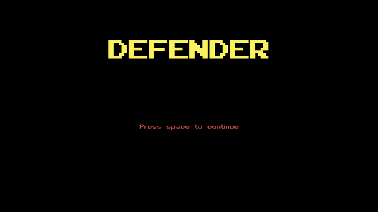 Games like Defender Clone
