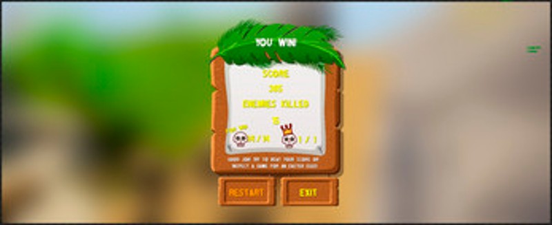 Donkey Kong vs Banana Thieves (PS One style) screenshot