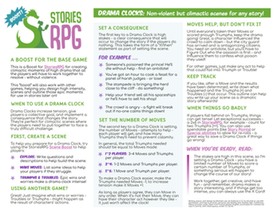 StoriesRPG - Drama Clocks Boost! Image