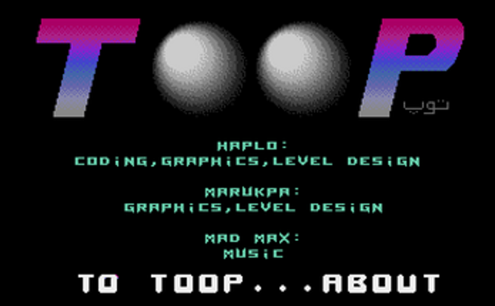 Toop (Commodore 64 / 16 / Plus4, Atari ST) screenshot