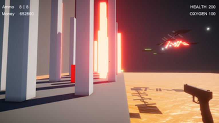 Untitled parkour shooter game screenshot