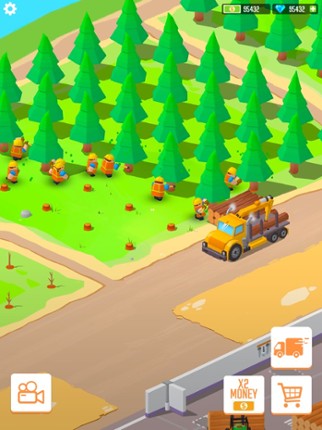 Idle Lumber Empire - Wood Game screenshot
