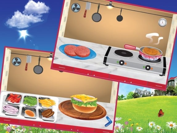 Kids school lunch maker – A school food & lunch box cooking game for girls screenshot
