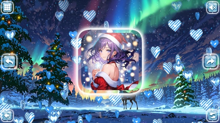 Lovely Anime Puzzle: Christmas screenshot