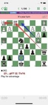 Mate Escape. Chess Puzzles Image