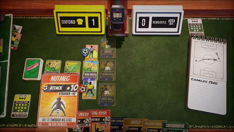NUTMEG! A Nostalgic Deckbuilding Football Manager screenshot