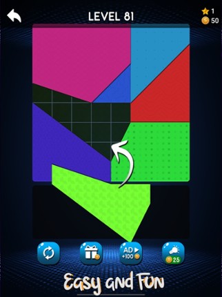 Pazzel: New Tangram Puzzles screenshot