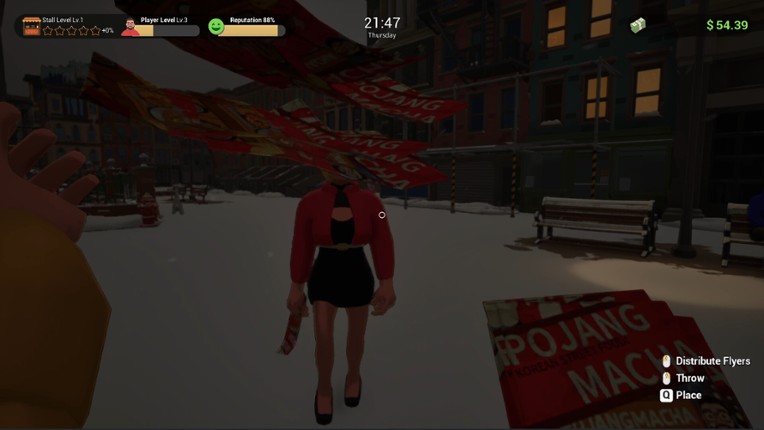 POJANGMACHA : Korean Street Food Management Simulator screenshot