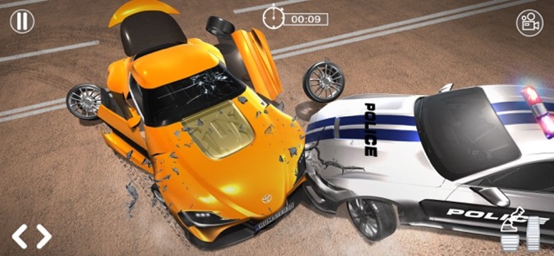 Police Car Chase: Speed Crash screenshot