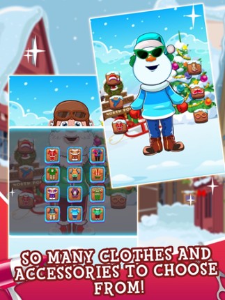 Santa's Makeover Hair Salon - pet christmas nail spa games! screenshot