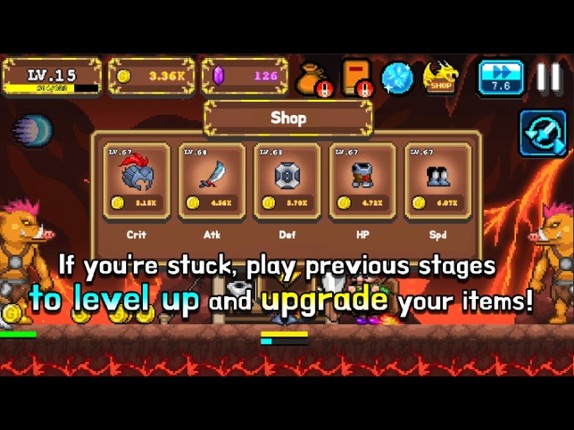 Tap Knight : Dragon's Attack Image