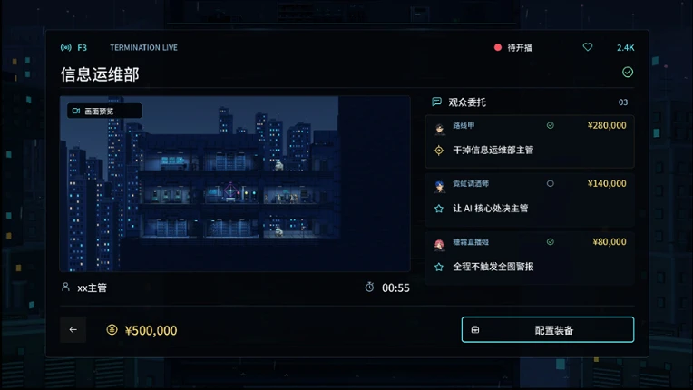 Termination Live Image
