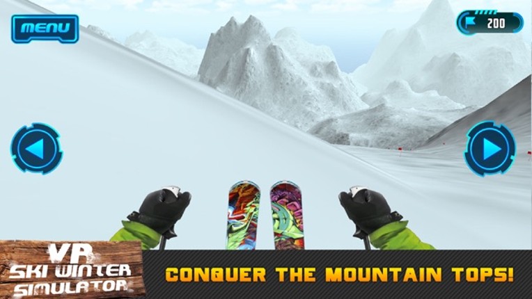 VR Ski Winter Simulator Image