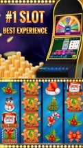 Xmas Slot Machine Lucky Casino Image